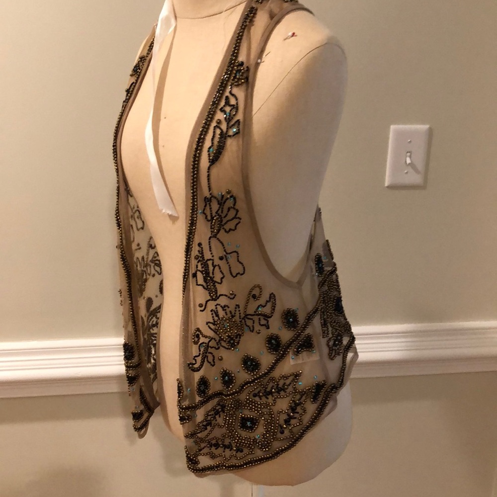 Beaded vest